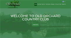 Desktop Screenshot of oldorchardcountryclub.org